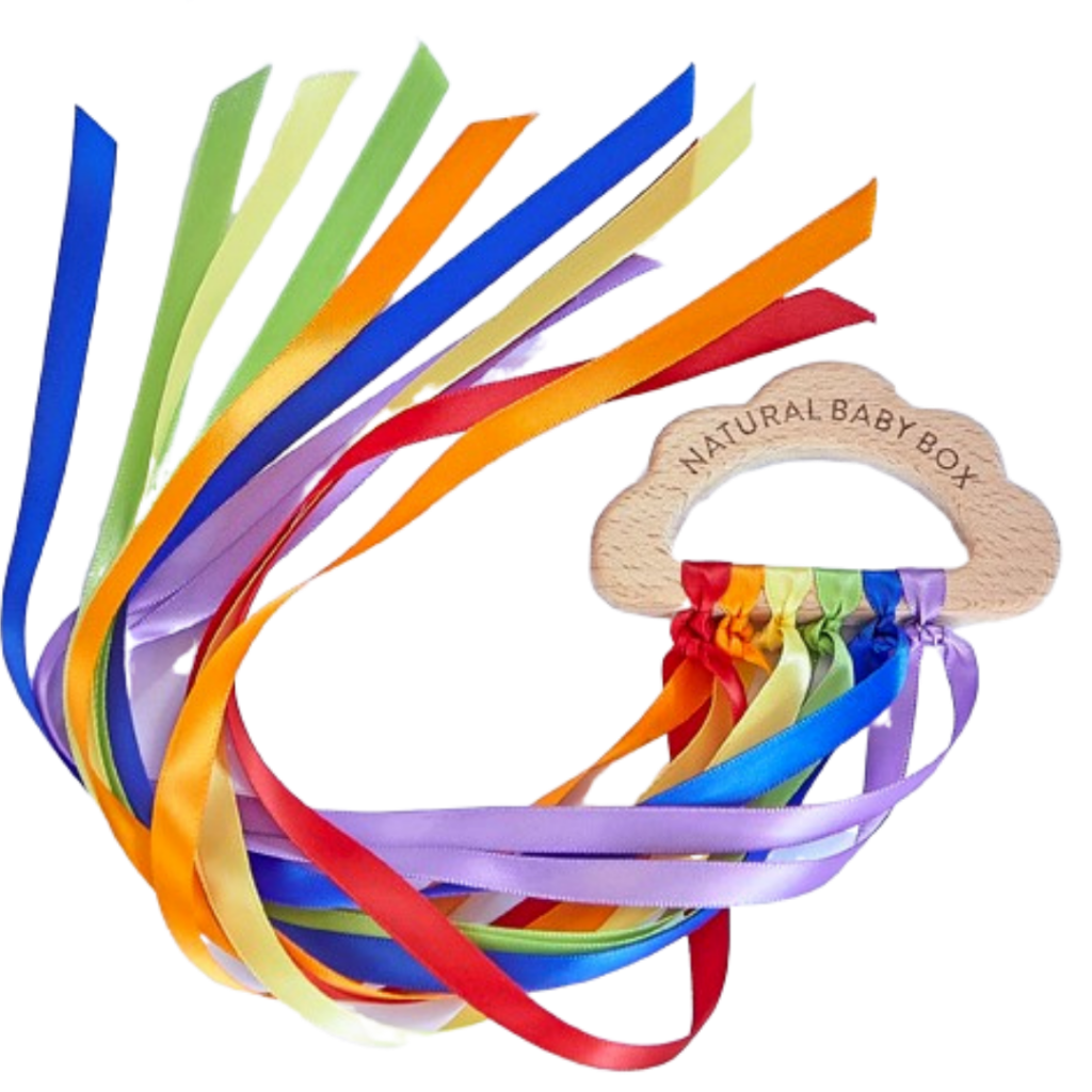 Sensory ribbon rainbow