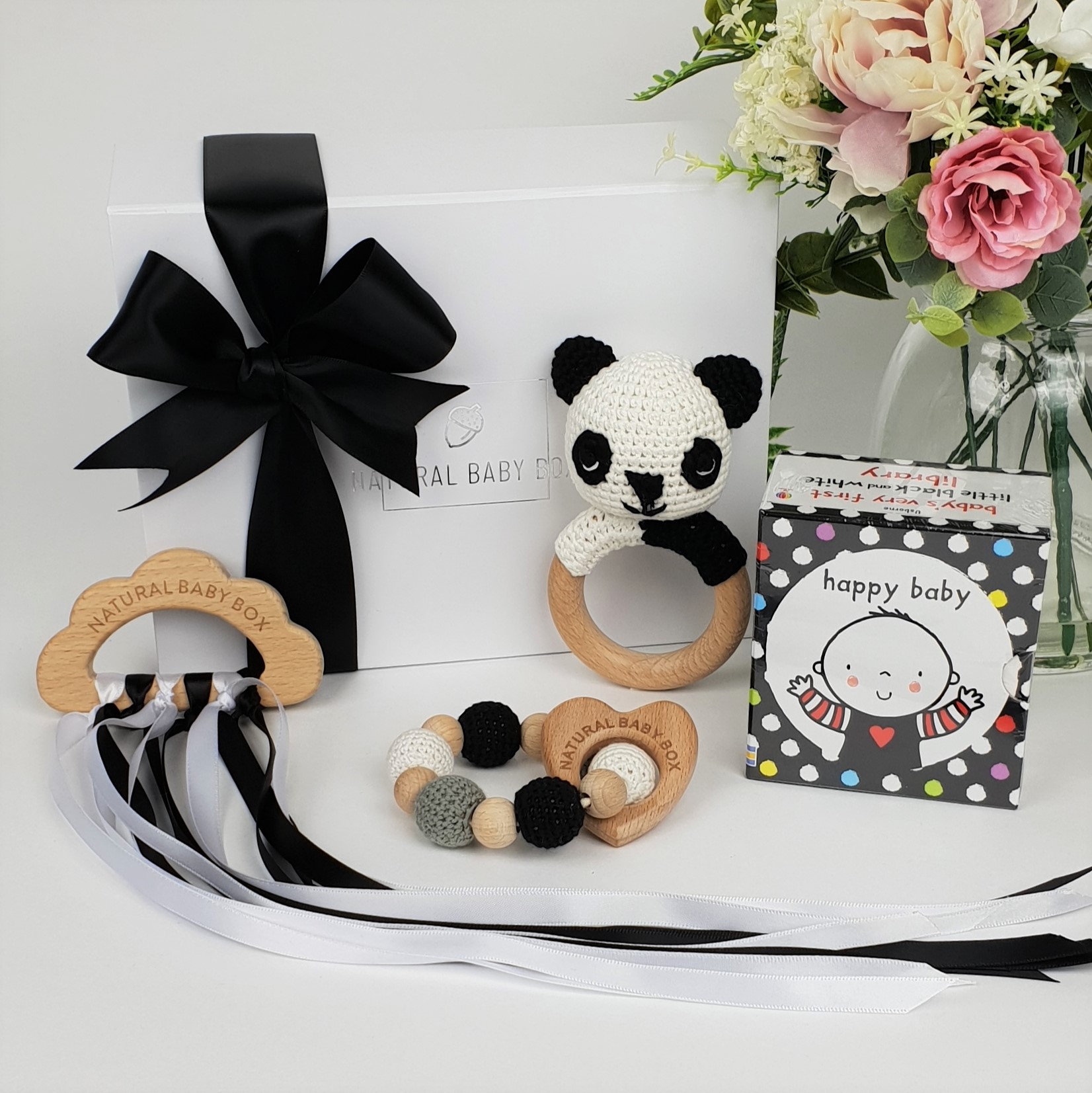 Baby Sensory Toy Collection In Monochrome –