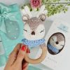 baby boy teething rattle