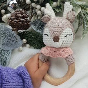 baby christmas rattle