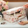 Vintage floral keepsake case